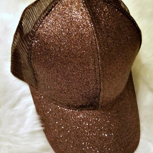 CC Glitter Ponytail Cap - Picture 5 of 8